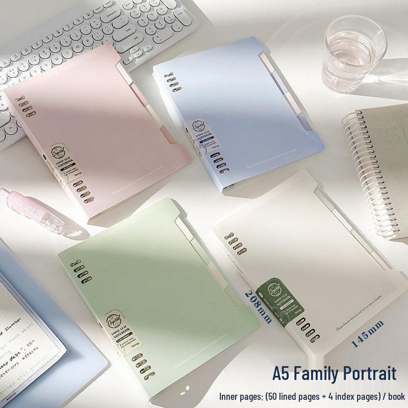 Detachable, High-Quality Loose-Leaf Notebook for Students and Graduates - Perfect for Back-to-School and Error Logging.