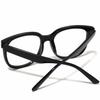 Black X Clear Sunglasses for Men and UV Clear Colored Thick [FashionBerry] Women, Wellington/Boston Style, 99% Protection, Lenses, Lenses,
