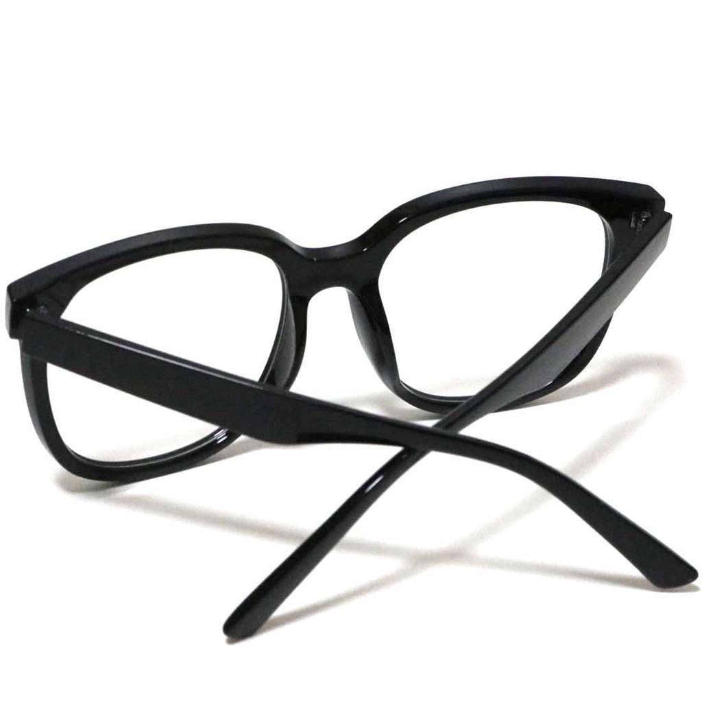 Black X Clear Sunglasses for Men and UV Clear Colored Thick [FashionBerry] Women, Wellington/Boston Style, 99% Protection, Lenses, Lenses,