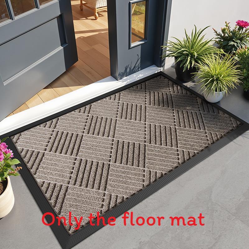 Modern Simple Entrance Door Mat With Nonslip Rubber Bottom For Home And Commercial Use