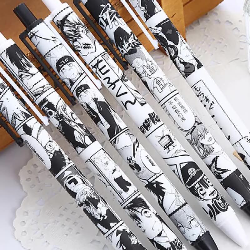 6 Piece Cute Gel Pen Cartoon Gift Press Office School Supplies