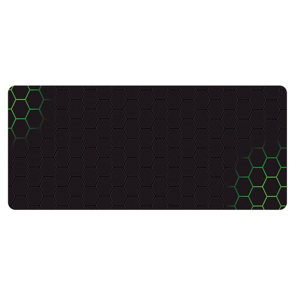 300x800x3mm Honeycomb Pattern Gaming Mouse Pad Rubber Anti-skid Desktop Mat