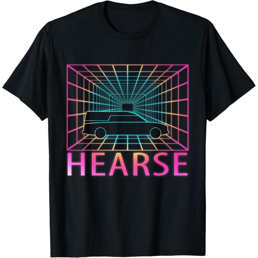 Hearse Retro Gift T-Shirt S