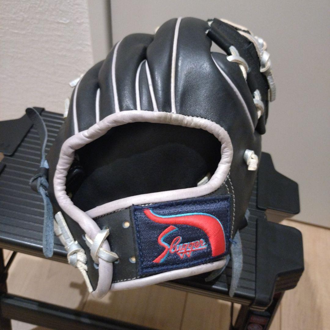 Used [Old stamp/rare label] Slugger infield hardball glove order 6PSM