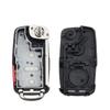KEYYOU 10PCS 2 3 4 Buttons Filp Key Case For VW For VOLKSWAGEN Caddy Eos Golf Jetta Beetle Polo Tiguan Touran Remote Car Shell