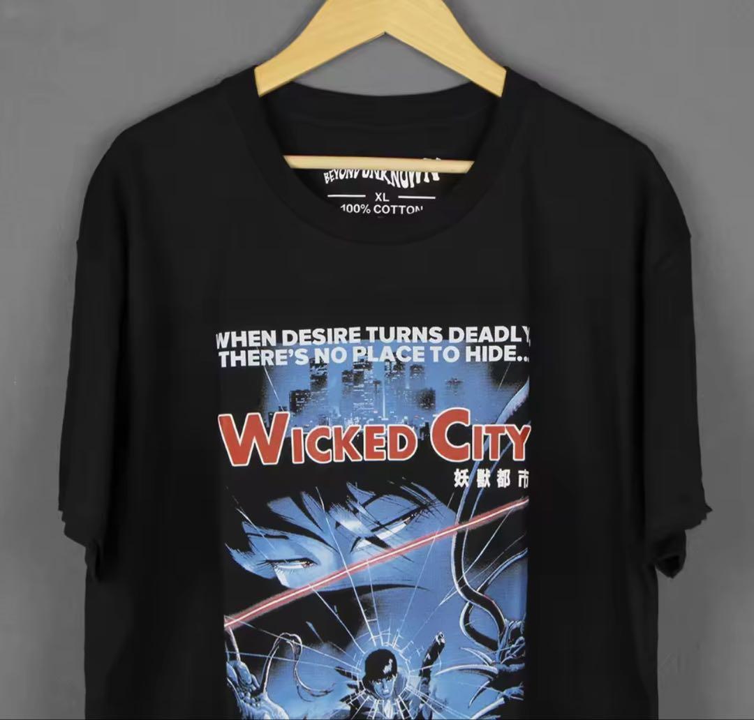 

[USED] WICKED CITY anime t-shirt, rare