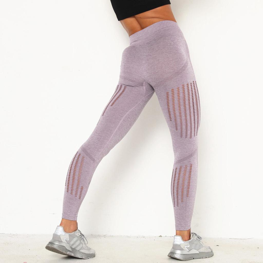 Leggings sexis de cintura alta para mujer, mallas sin costuras, mallas caladas de cintura alta para mujer, mallas de levantamiento de cadera