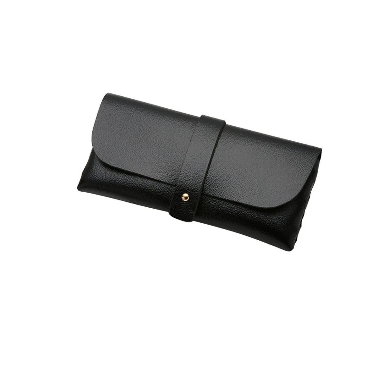 

Классический чехол для очков для мужчин и женщин, защитная крышка, портативный чехол для солнцезащитных очков и очков для чтения, аксессуары чёрный