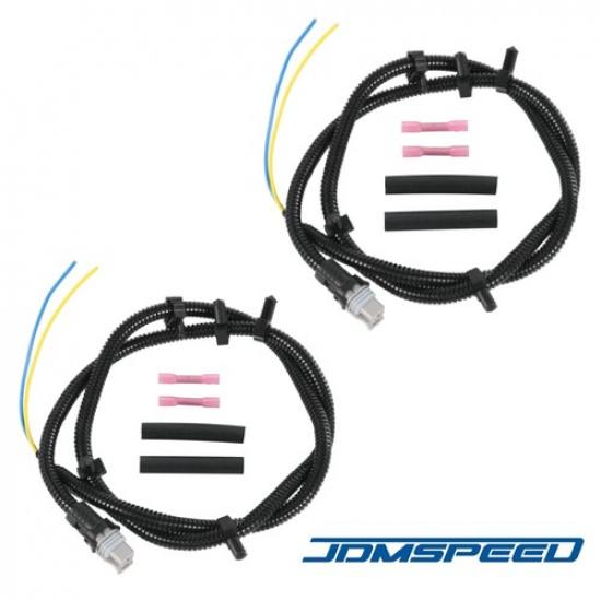 2x Front ABS Wheel Speed Sensor Wire Harness Fit Chevrolet Impala Buick 10340314