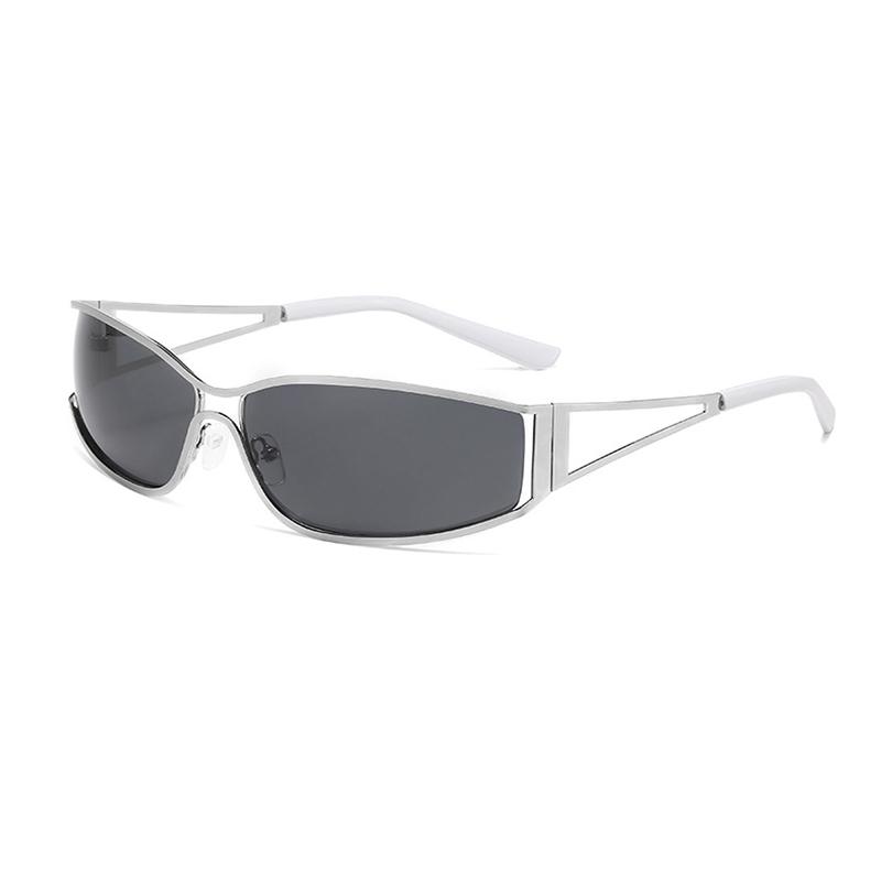 New Minimalist Style Fashion Metal Frame Women's Sunglasses Daily Commute Street Styling Sunshade Eyewear 81075