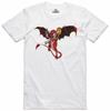 Tiamat Smok Unisex Koszulka Potwór Role Playing Retro Regularny Krój Koszulka