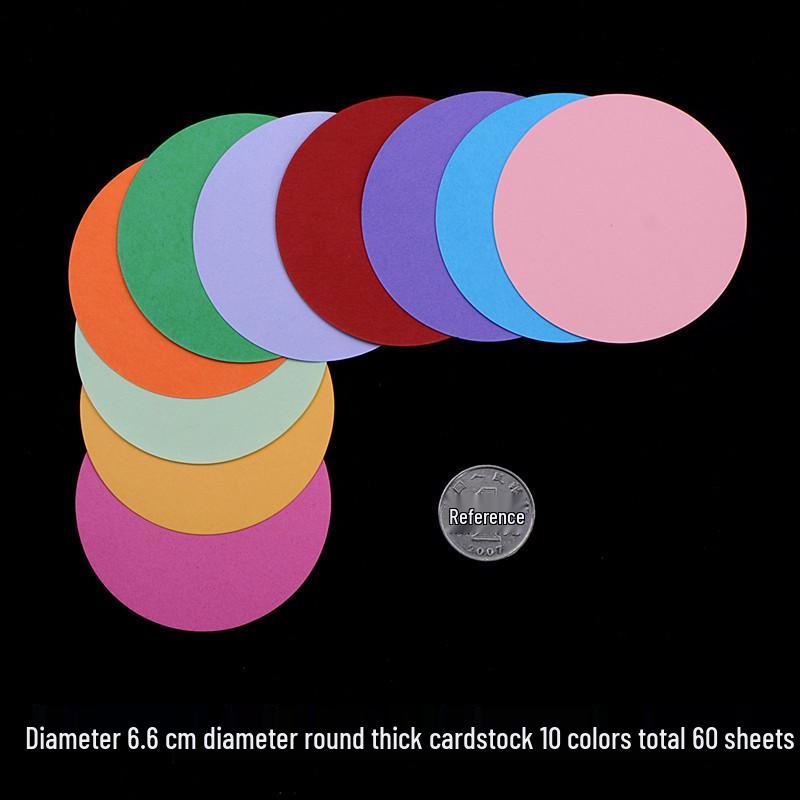 Carton colorat gros: Forme de Inimă, Stea, Floare de Prun și Rotunde pentru Origami și Meșteșuguri pentru Copii