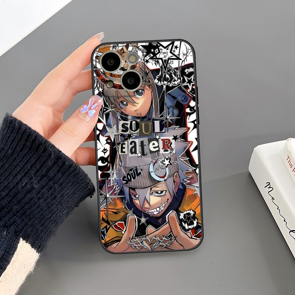 S-Soul Eater Phone Case For Iphone 17 Air 15 Pro Max 14 Pro 16 Plus 12 13 11 Xr X Xs 8 7 Plus Back Cover