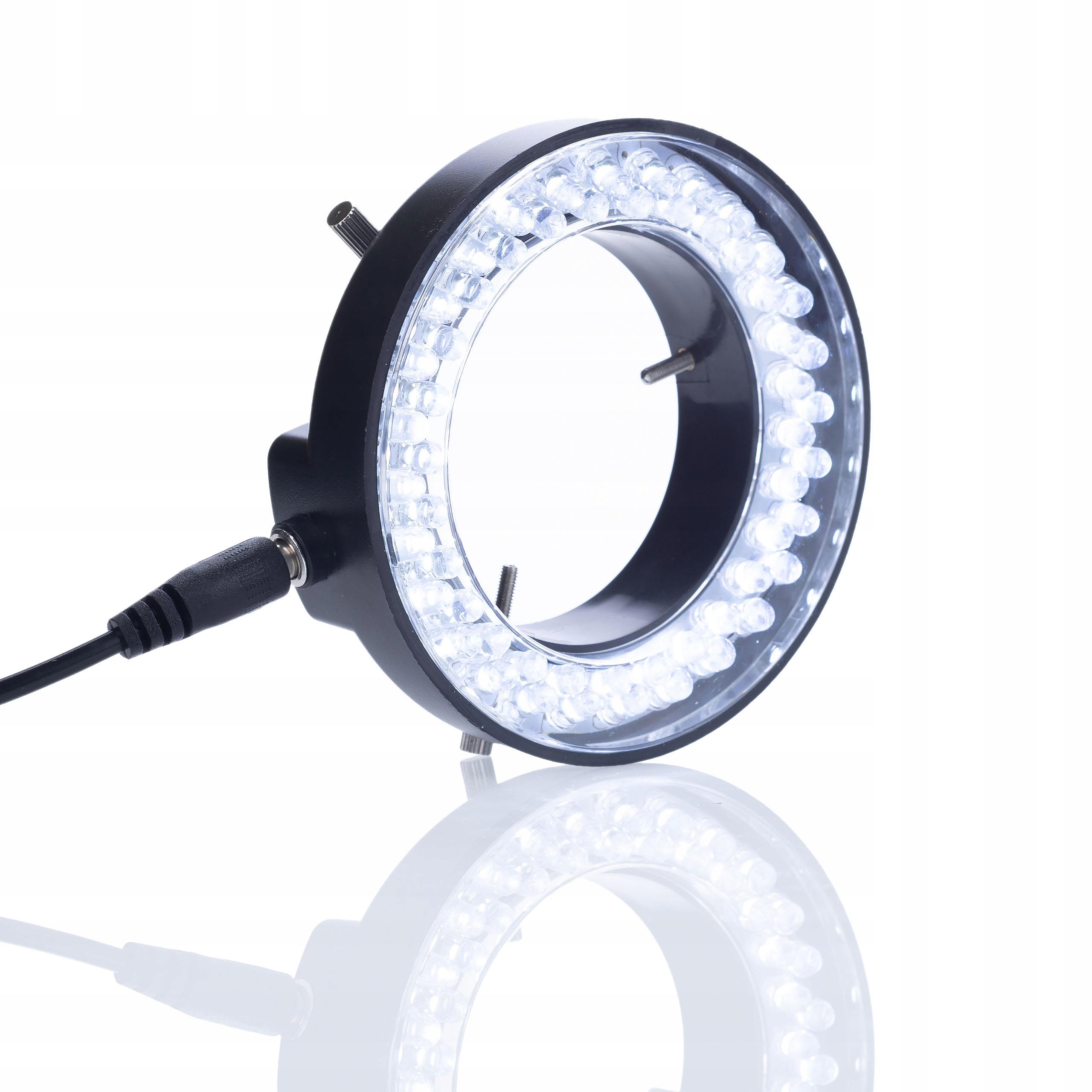 

Rosfix Oświetlacz do Mikroskopu 72xLED – Intensywne Podświetlenie | Regulacja Jasności | 72 Diody LED, 5W, 60000 Luksów
