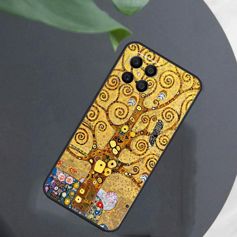 Kiss by Gustav Klimt For Honor Magic 7 Lite 6 5 8 Pro Case For Honor 200 400 70 90 X8c X8b X9a X9b X9c X9d Win RT