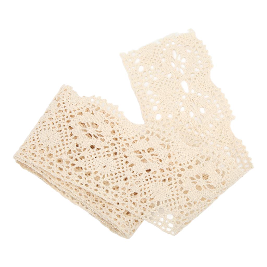 Lace Ribbon Cotton Thread 10 Yards Environmental Friendly Decorative Accessories for Clothing Decoration   Curtain