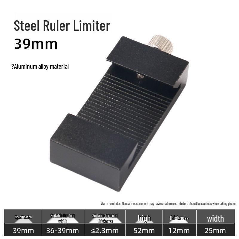 Двусторонняя линейка из нержавеющей стали - 15/20/30/50см/1м, Утолщенная для использования студентами