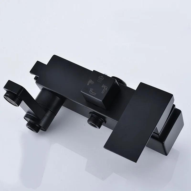 . Bathroom Mixer Bath Tub Copper Mixing Control Valve Wall Mounted Shower Faucet concealed faucet YT-5356