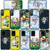 Phone Case for iPhone 17 16 15 Plus XR 16E Huawei P30 P20 Lite Redmi Note 14 12 11 13 Pro Max OPPO A60 A80 A40 A18 A38 A17 A54 Cartoon Doraemon Cover