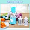 Grater Rotary Stainless Handheld Cheese Vegetables Slicer Peeler Grinder Nuts