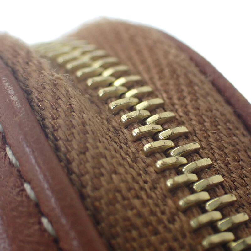 CELINE  10E382EGK.14ML Shoulder Bag Brown PVC Women