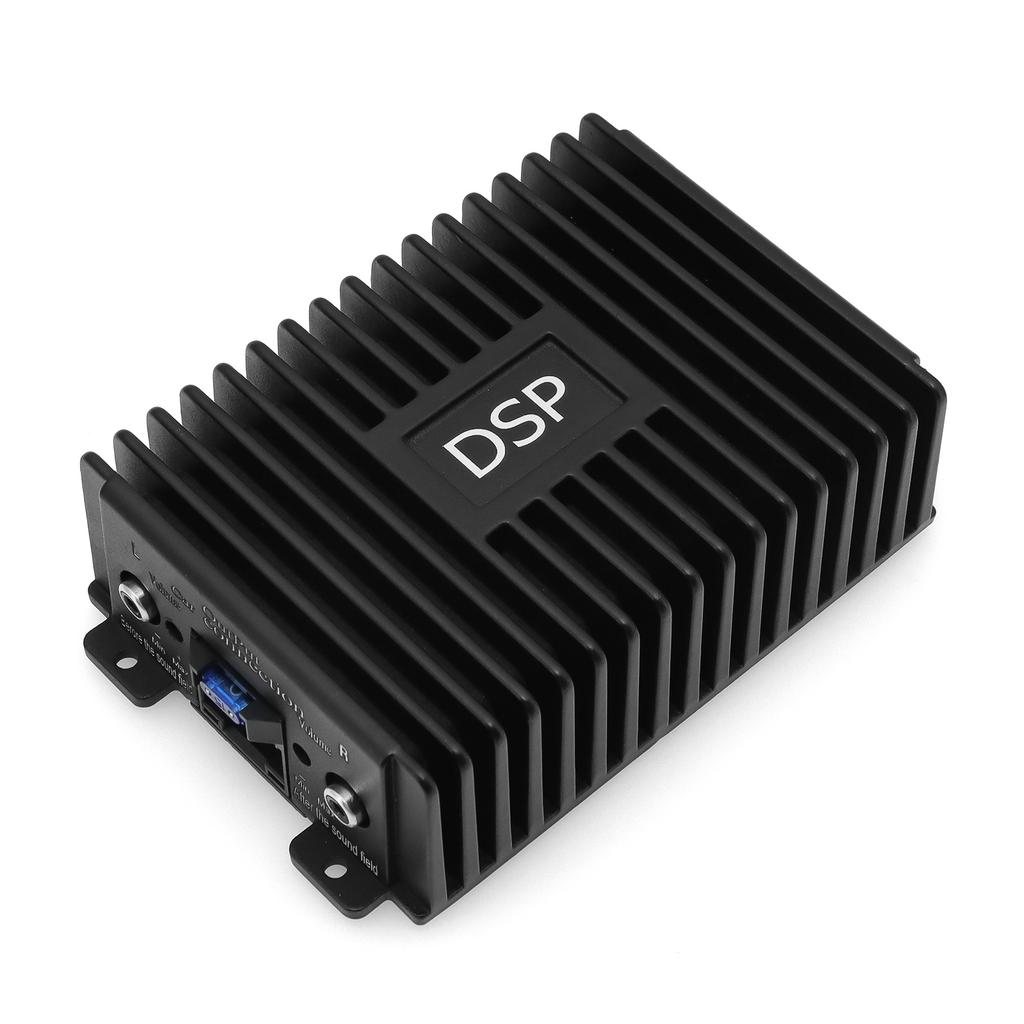 Car DSP 4 Channel Radio Amplifier Equalizer for Android Radio Non Destructive Modification Sound Enhance Multimedia Radio Player
