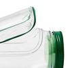 Salad Jar with Side Door Opening Integrated Seasoning Bowl Large