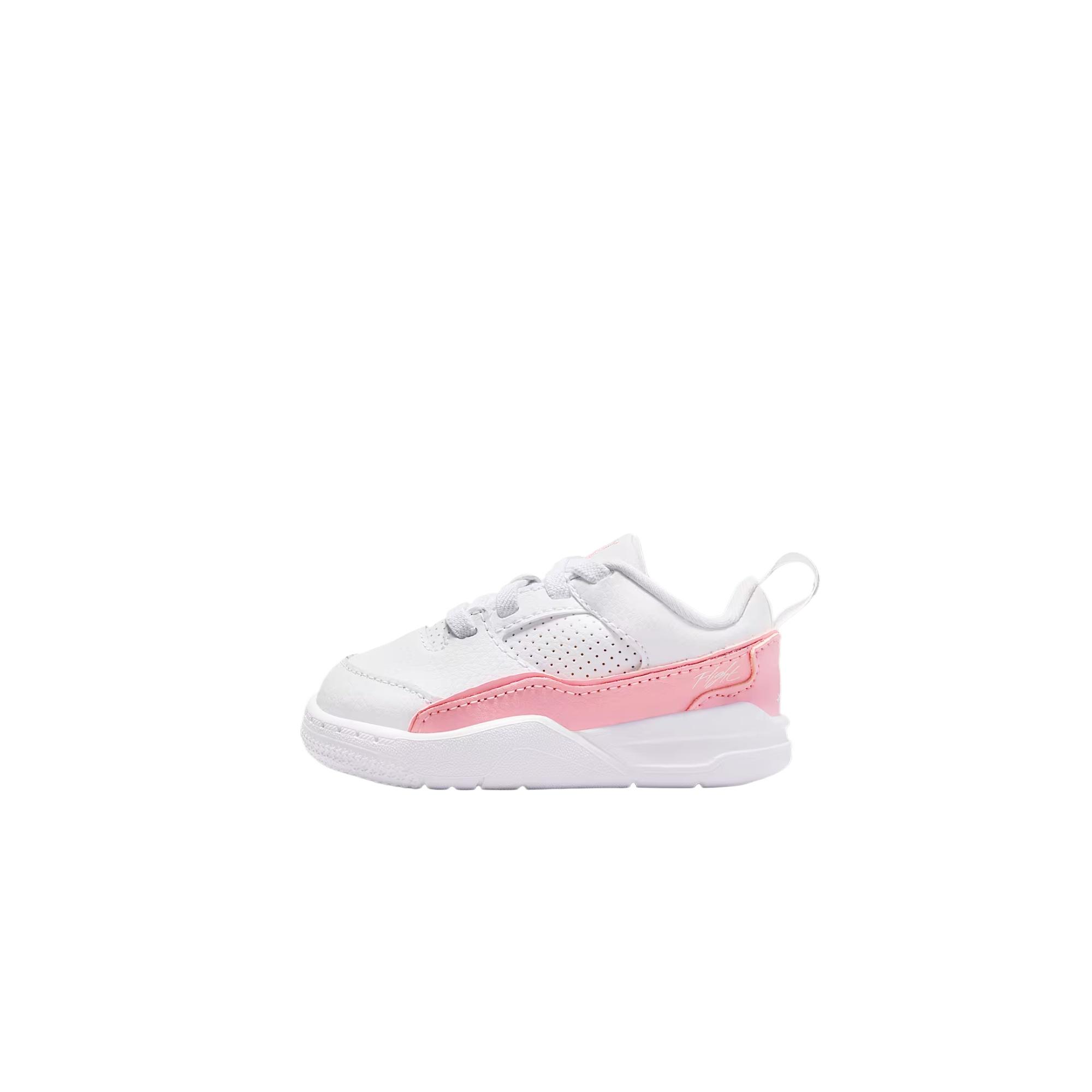 (TD) Air Jordan Flight Court White Medium Soft Pink Baby HF3331-161 EU 23.5