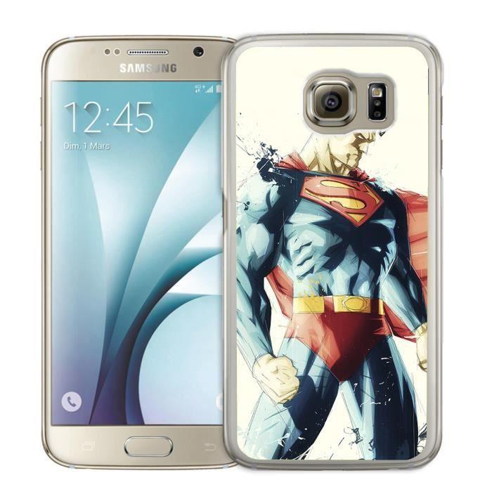 Coque Samsung Galaxy S4 Mini Superman Paint Art
