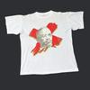 Malcolm X 1990 Anni '90 Vintage Single Stitch Raro Grafica USA T-Shirt Unisex