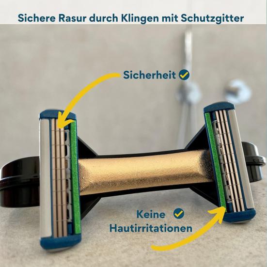 

4Pcs Bald Men Head Shaver Fast Bald Hair Clipper Head Beard Body Manual Razor Home Travel Non-Electric Hair Cutter Self-Haircut Trimmer Tools жовтий