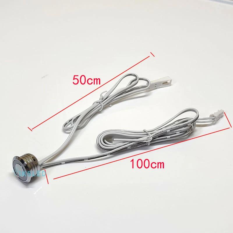 LED stmívač 5V12V 24V dotykový senzor ovládací spínač ovládání tlačítkem duální paměťová funkce LED pásek postel nástěnná skříňka Přizpůsobené