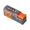Ergonomic Floss Pick Storage Box Auto Eject Function Plastic Construction Toothpick Holder Dental Care Organiser