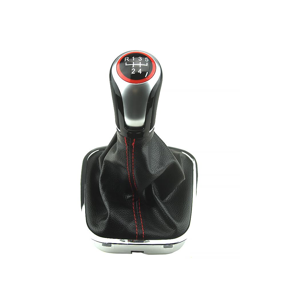 

Подходит для Polo 6R 6C Хэтчбек Седан 2011- Ручка переключения передач МКПП 5/6-ступенчатая Ручка переключения передач с чехлом 5 Speed
