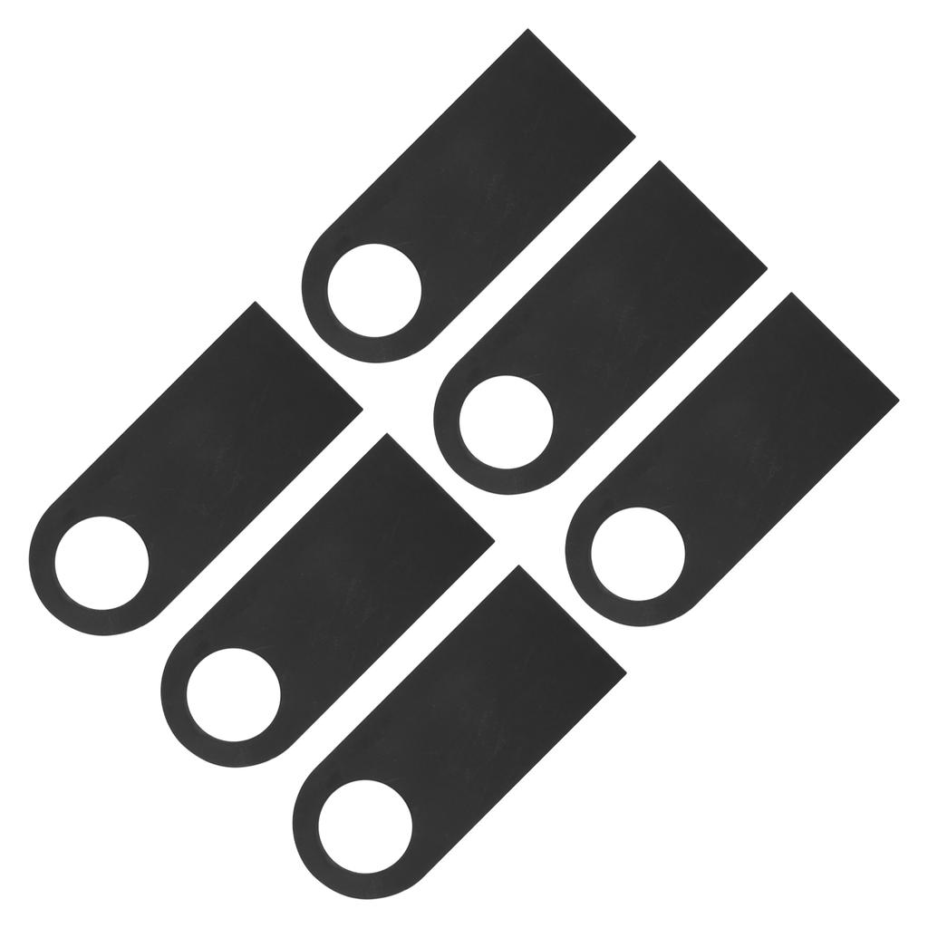 6Pcs Door Sign Hanger Reusable Mini DoubleSided Environmentally Friendly Wood Blackboard for Hotel Bedroom