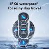 Bluetooth 5.4 Smart Wireless Media Remote Controller Waterproof Handlebar Mount Media Control Button For Motorcycle Bicycle Helmet Headphone Audio Pla