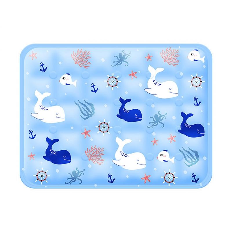 2PcDog Cooling Mat Summer Pet Cold Bed Cat Sleeping Pad Soft Ice Gel Cooling Puppy Blanket Dog Accessories for Small Medium Dogs