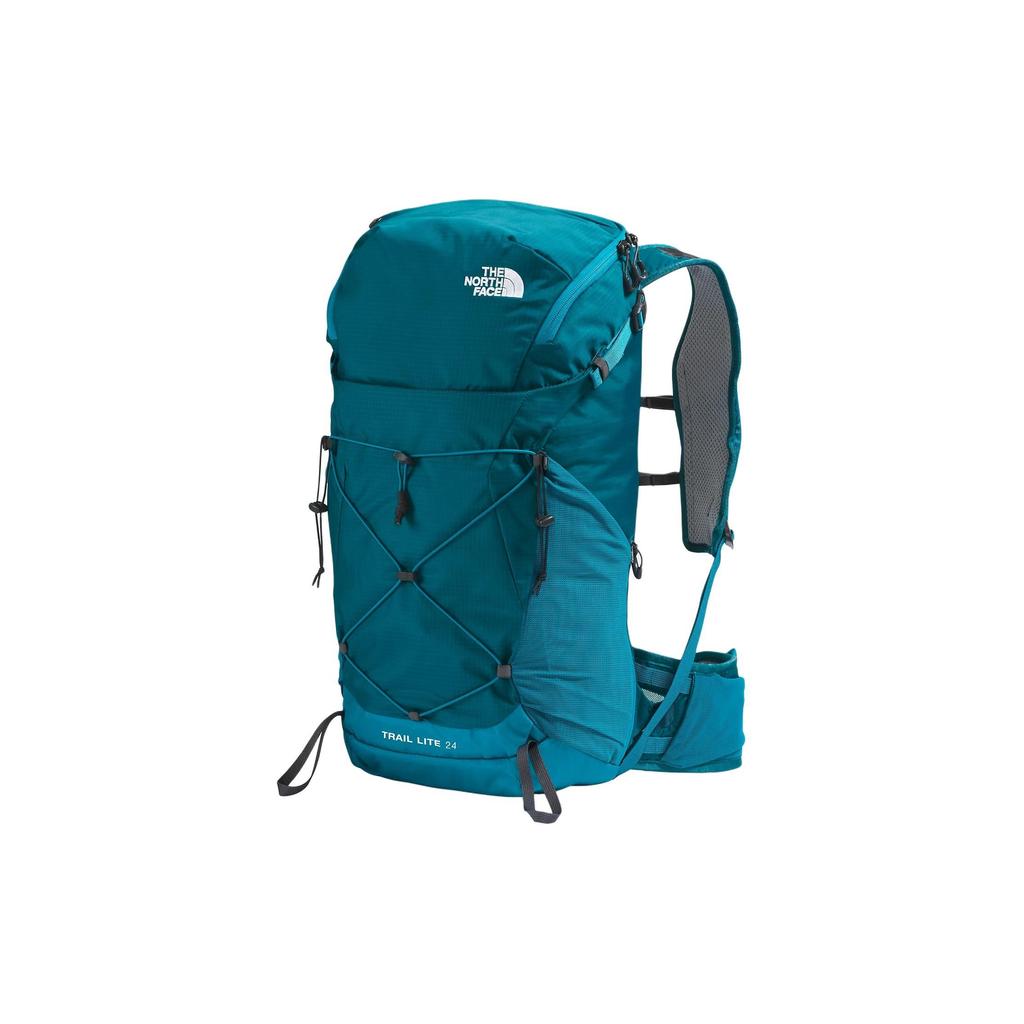 The North Face Trail Lite 24L/25L Front Brand Print Zipper Outdoor Bag Women backpack Moss-Green NF0A87C6-UIE