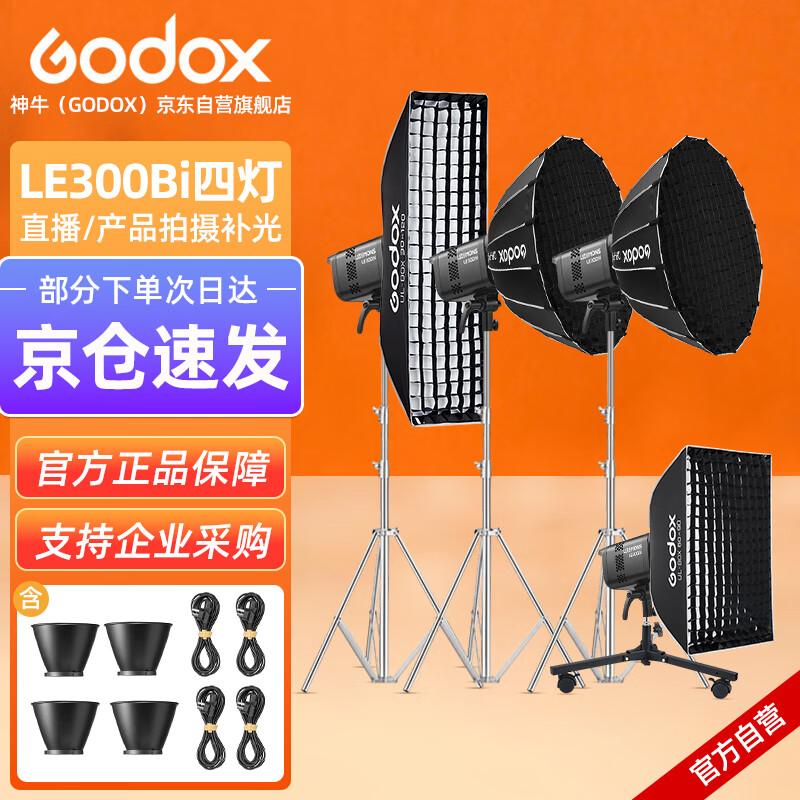 Godox LE200Bi / LE300Bi Bi-Color LED Video Light Kit