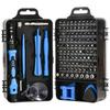 Clock Digital Mobile Phone Disassembly and Maintenance Tool, Carbon Steel Multi-purpose 115-in-1 Affordable Version Screwdriver Set