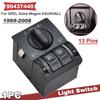 Car Headlight Head Fog Lamp Light Control Switch For Vauxhall Opel Astra G Zafira A Vectra B 1995 1996 1997 1998-2003 90437440