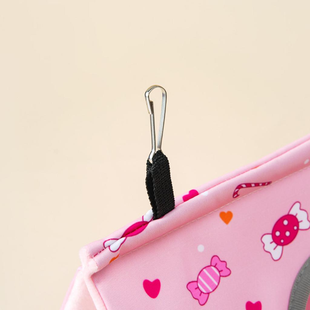 Colorful Bird Hammock Soft and Warm Bed for Resting Hiding Playing and Sleeping Convenient Hole Design for Easy Access