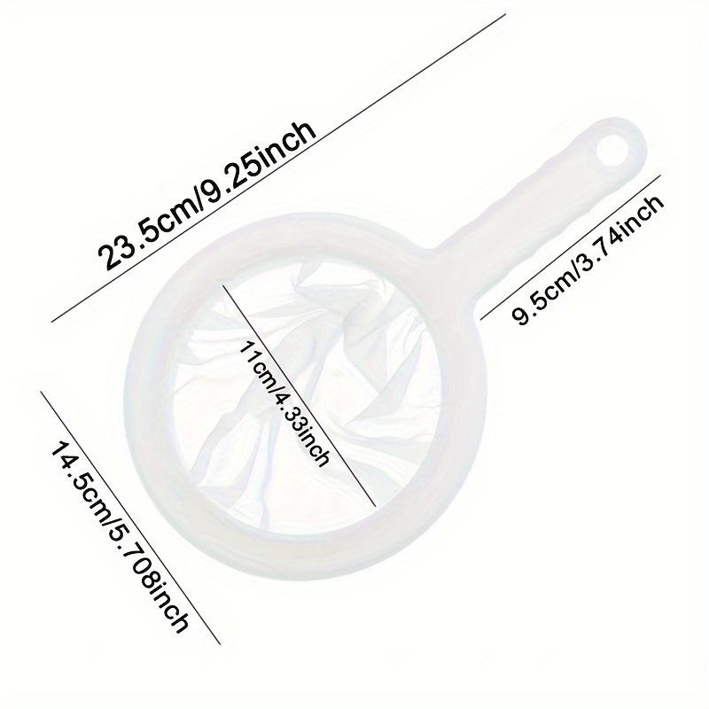 2pc Reusable Fine Mesh Strainer 100 Mesh,Essential Kitchen Strainer for Baking, Cooking, Tea, Soy Milk,Durable Food & Juice Filter,Kitchen Utensil