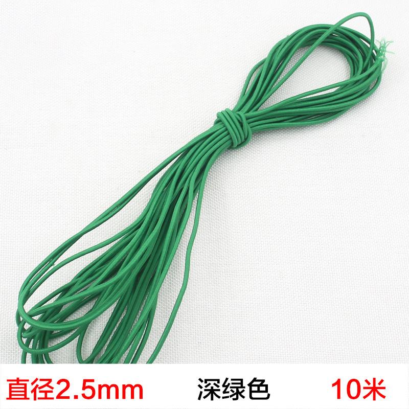 Red And White Old-Fashioned Traditional Round Elastic Band, Super Durable Classic Elastic Rubber Band, Skipping Rope Rubber Band Accessories Batch