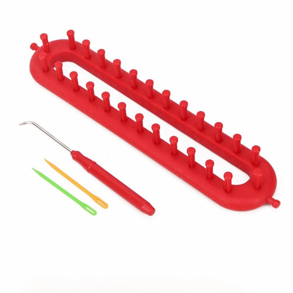 DIY Weaving Loom Knitting Kit 26/36/47/58cm Braiding Tool Portable Wool Knitter