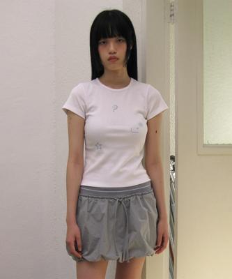 Sseonlis Button Tee (White)
