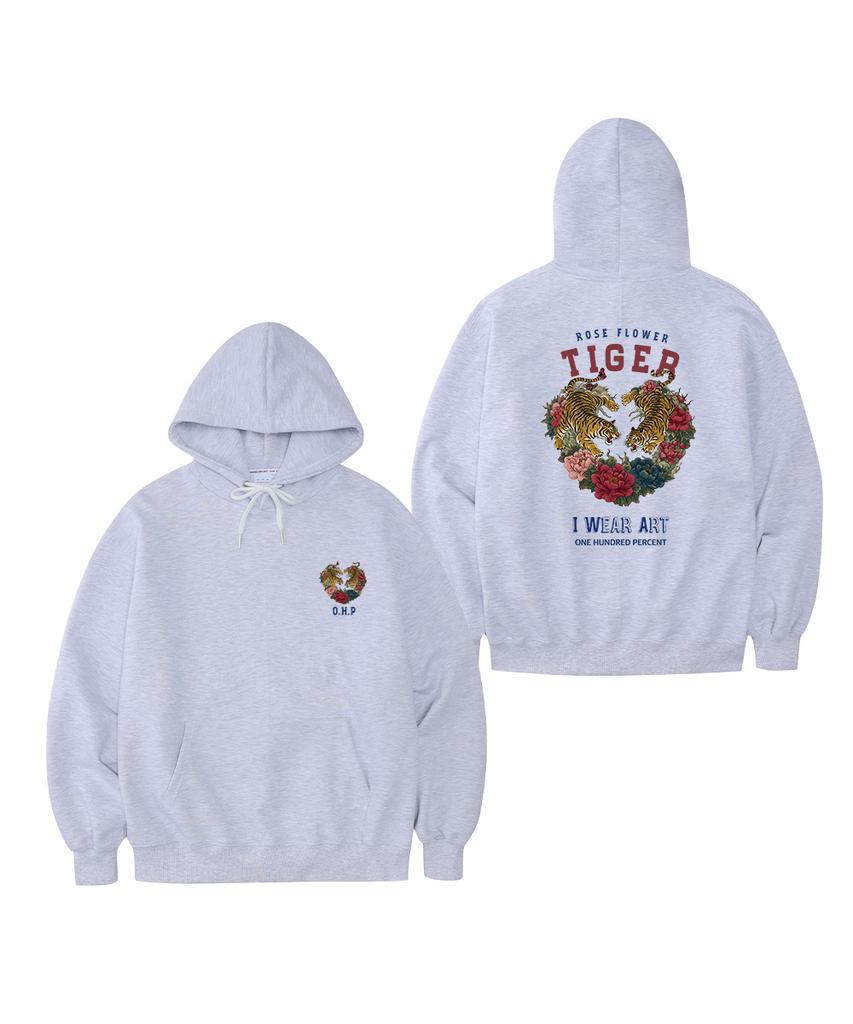 Ohpxharmonia Heart Tiger Oversized Heavy Hoodie 6 (A Type)