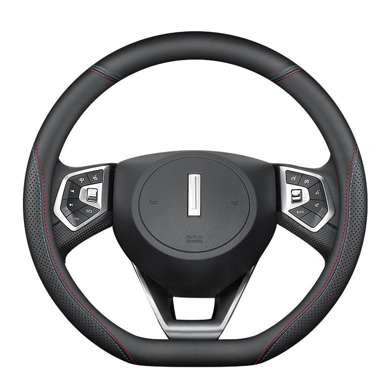Premium Leather Steering Wheel Cover for Great Wall WEY VV7S, P8, VV5S, VV6, VV5, VV7