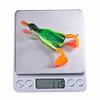 Topwater Frog Duck Lure, פיתוי צפרדע חלול בס, פתיונות צפרדע צף מסיליקון רך, פתיונות דייג מפלסטיק רך פייק ראש נחש פורל מוסקי