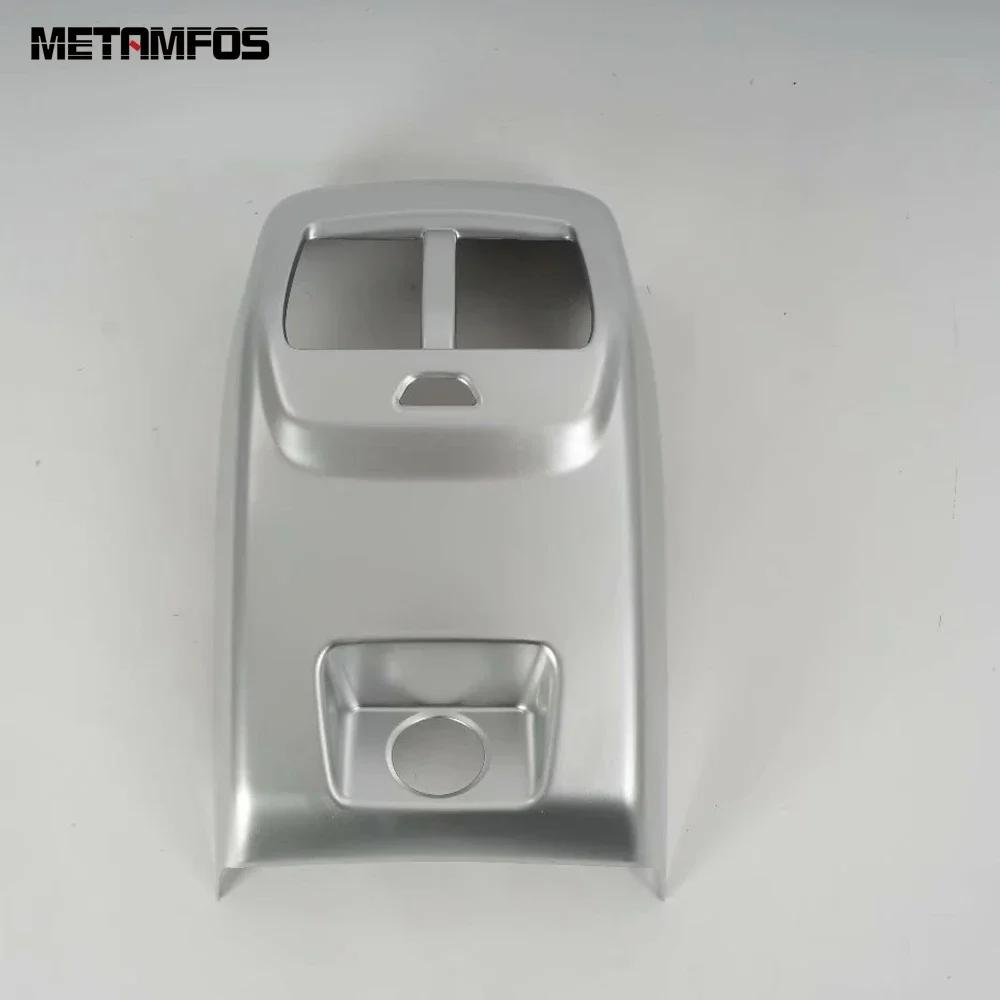 For Ford Focus -  2024 Carbon Fiber Rear Seat Air Condition Vent Outlet Cover Trim Frame Accessories Car Styling